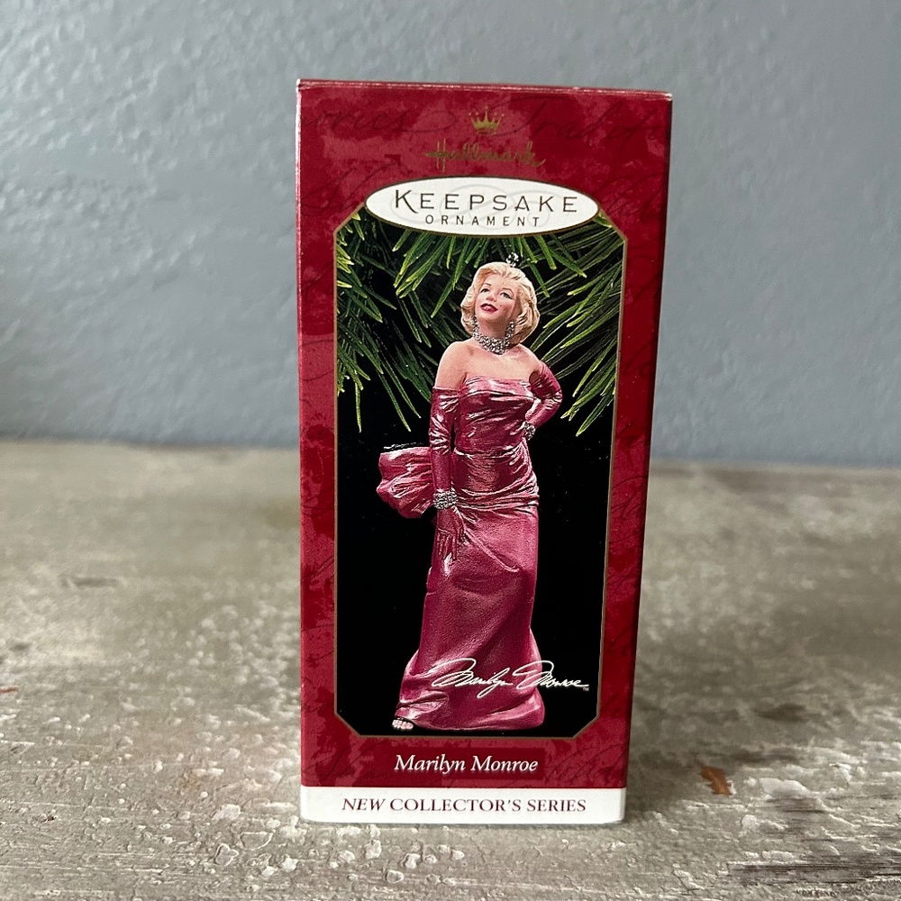 1997 Marilyn Monroe Collectors Series Hallmark Keepsake Ornament 1st in series